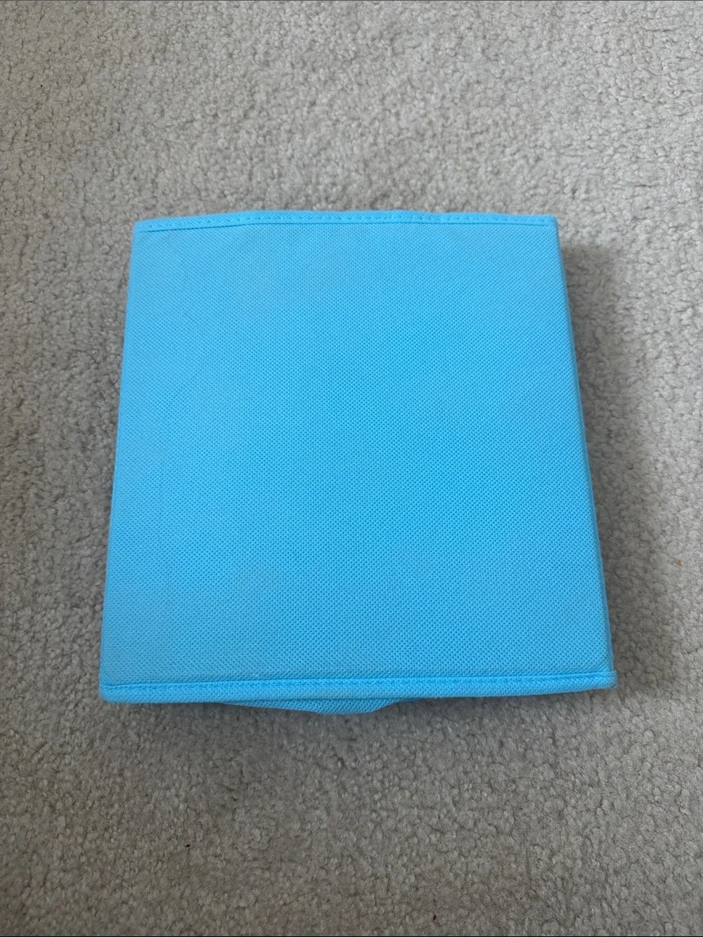Blue Cloth Storage Cube